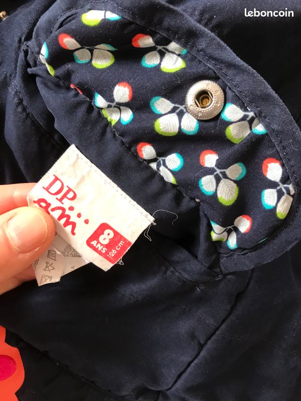 Manteau DPAM, peut être porté sur les deux côtés, du pareil au même (image 6)