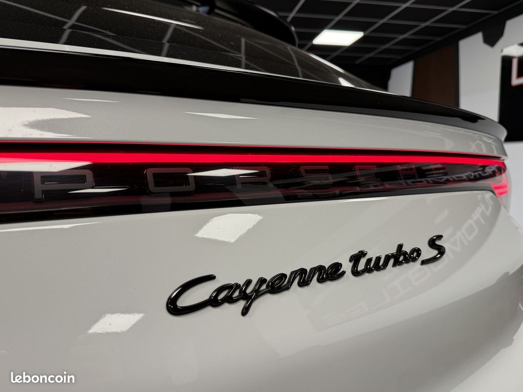 Porsche CAYENNE COUPE 4.0 V8 680CV TURBO S E-HYBRID BVA / ORIGINE FRANCE (LAURENT AUTO) (image 13)