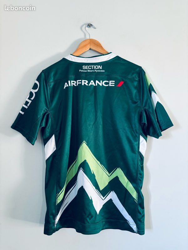 Maillot Rugby Vintage - Section Paloise (Pau) - Vert, Taille XL - EPSPORT
