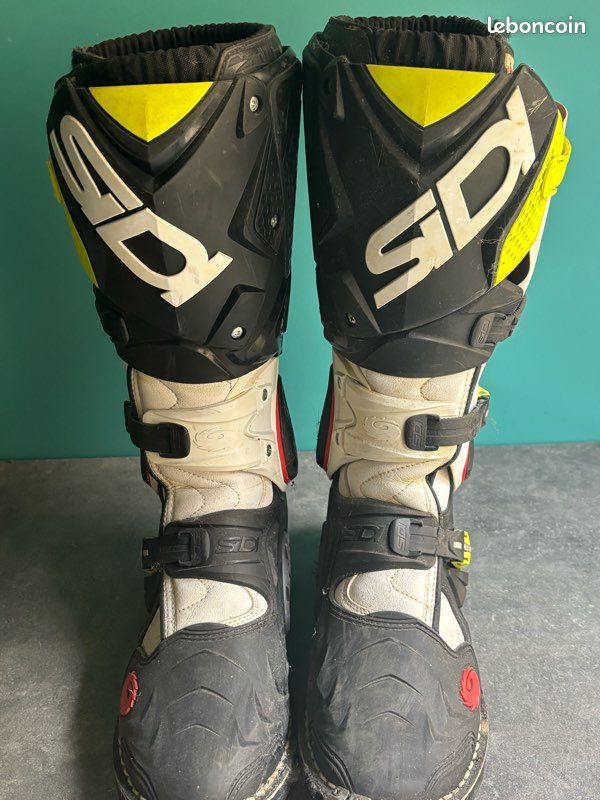 Bottes moto cross sidi (image 1)