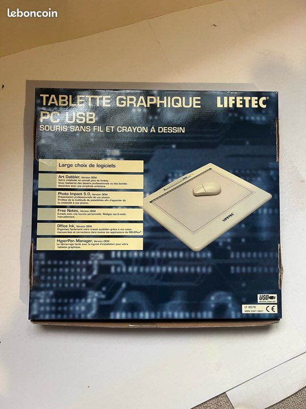 Tablette graphique lifetec (image 1)