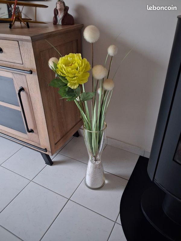 Composition de fleurs artificielle (image 2)