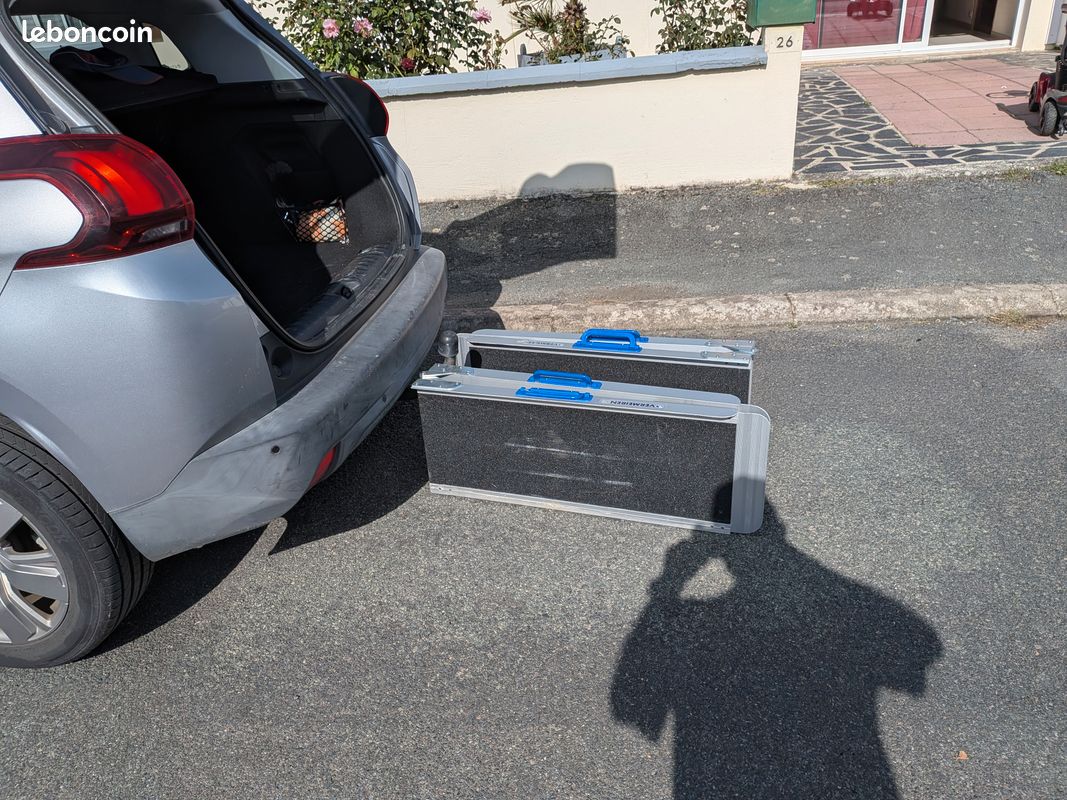 Rampes d'accès pliantes en aluminium 180 cm (image 3)