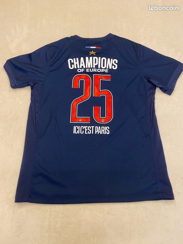 Maillot de football PSG strk bleu marine homme - Nike, ensemble psg homme Maillot de football PSG strk bleu marine homme - Nike, ensemble psg homme