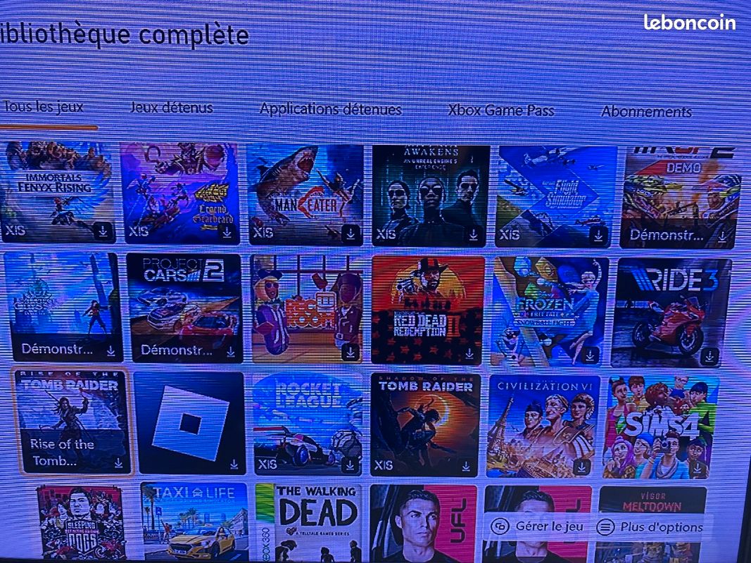 Xbox séries S +manette elite series 2+59 jeux fc25 red dead redemption 2 gta tomb raider goat simulator man eater flight simulator jeux de voiture action role et bien plus (image 15)
