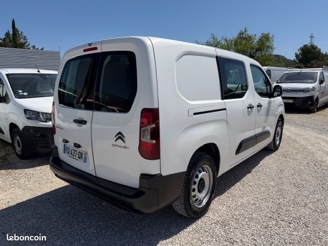 Citroen BERLINGO VAN XL 850KG BLUEHDI 100 S&S CABINE APPROFONDIE CONTROL BVM5 (image 4)