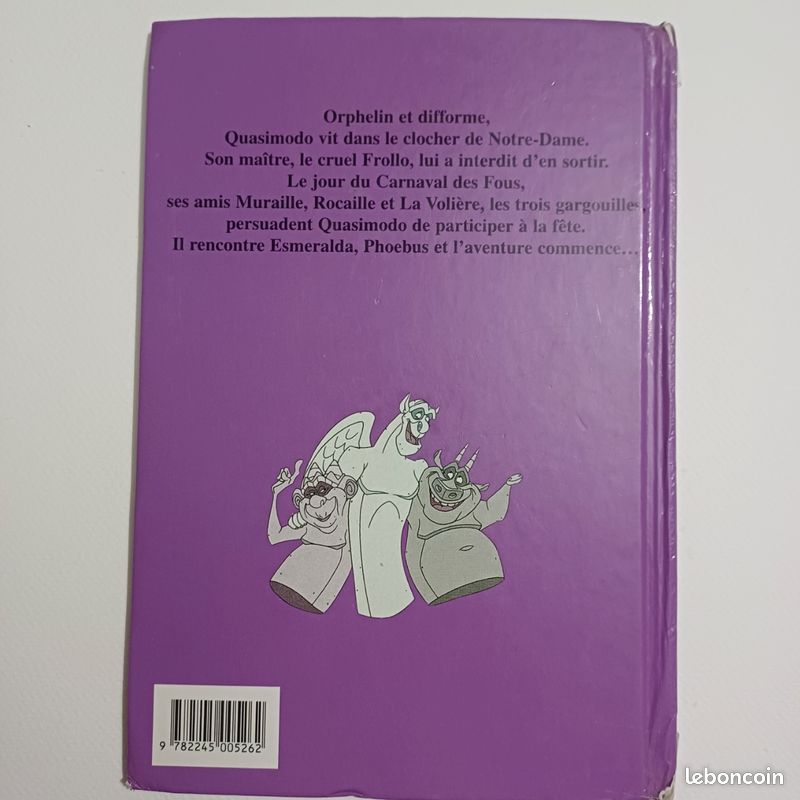 Livre Enfant - LE BOSSU DE NOTRE-DAME (image 2)