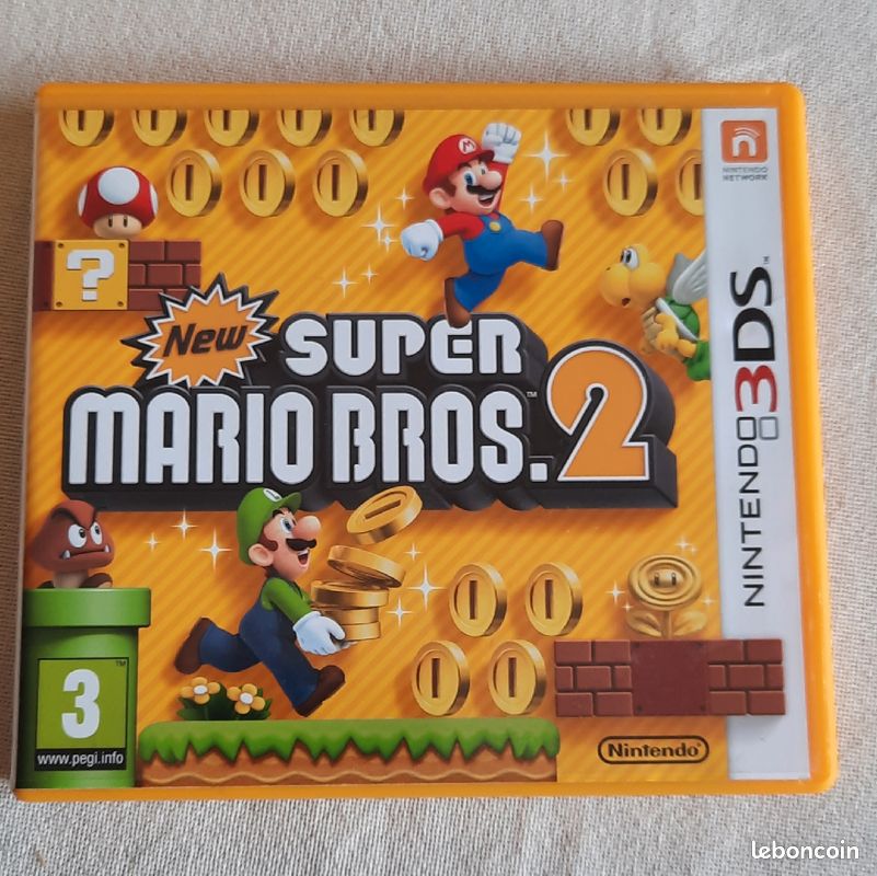 Jeu Nintendo 3DS New super mario bros 2 (image 1)