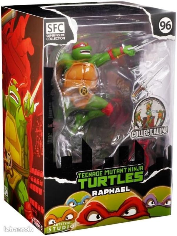 TORTUES NINJA - FIGURINE ARTICULÉE DE RAPHAËL "FIRST TO FALL" - THE