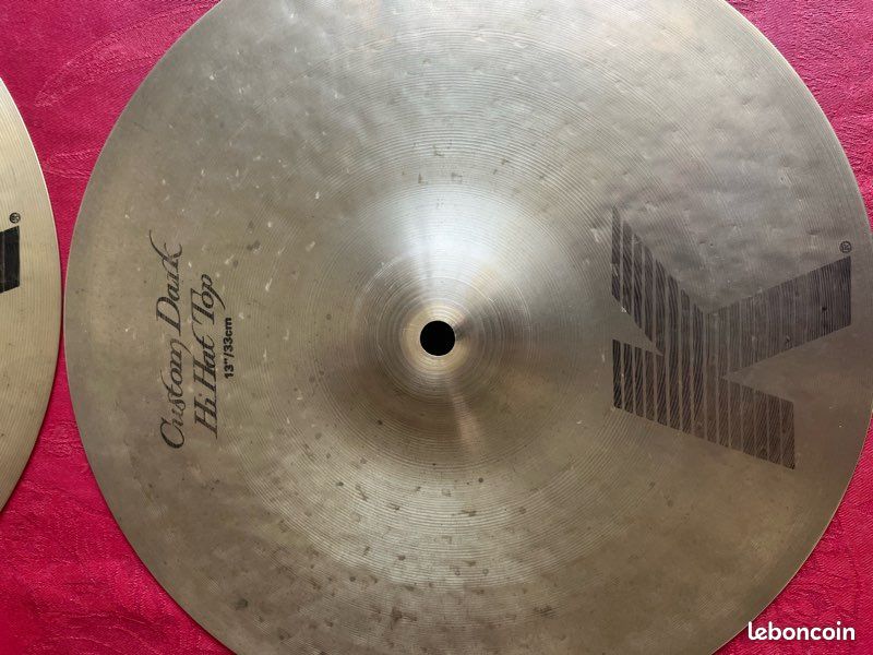 HiHat Zildjan Custom Dark 13 pouces (image 4)