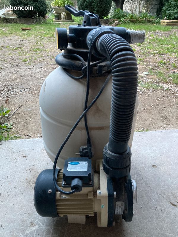 Groupe de filtration à sable pour piscine 4m3/h (image 1)