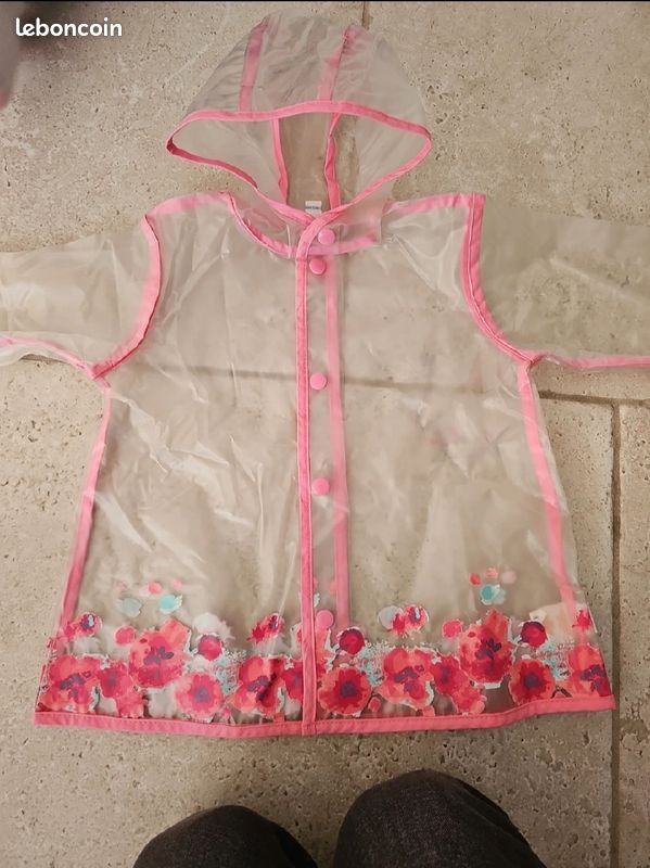 Veste de pluie en plastique Taille 6 / 12 mois (image 2)