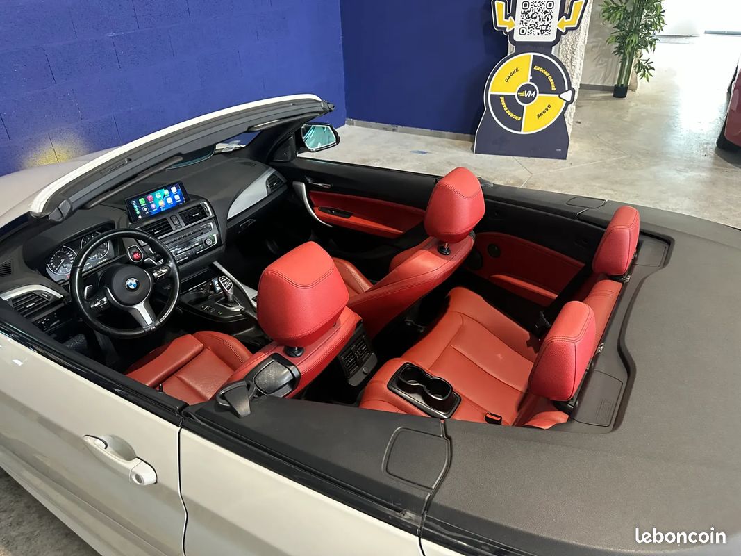 BMW Série 2 F23 M235i 3.0 326ch M BVA - CABRIOLET - 2015 - 105 875 km - CarPlay - ENTRETIEN COMPLET (image 36)
