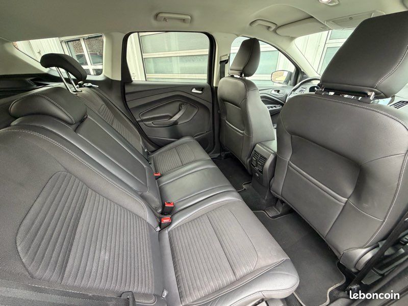 FORD KUGA 2.0 TDCI 150Ch SPORT TITANIUM / CAMERA / SEMI CUIR / GPS / XENON / KEYLESS GO / SIÈGES CHAUFFANT (image 5)