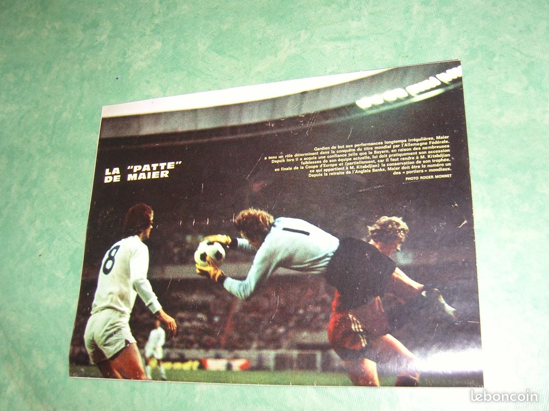 MIROIR DU FOOTBALL n° 242 de 1975 + FINALE ASSE LENS 2-0 4ème