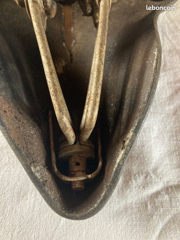 Selle vélo cuir ancienne (image 8)