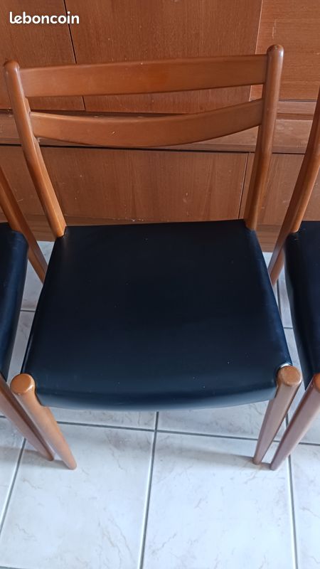Lot de 4 chaises scandinaves vintage (image 2)