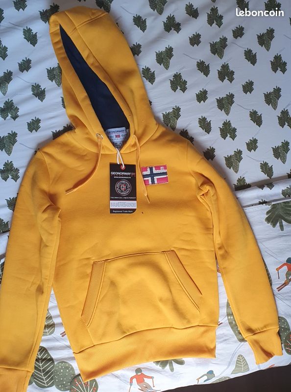 Kalinga Ashok Sweat A Capuche Homme Beige Kalinga Ashok Sweat A