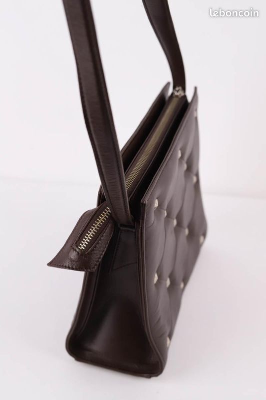 Sac porté épaule en cuir Mugler Accessoires Bagagerie