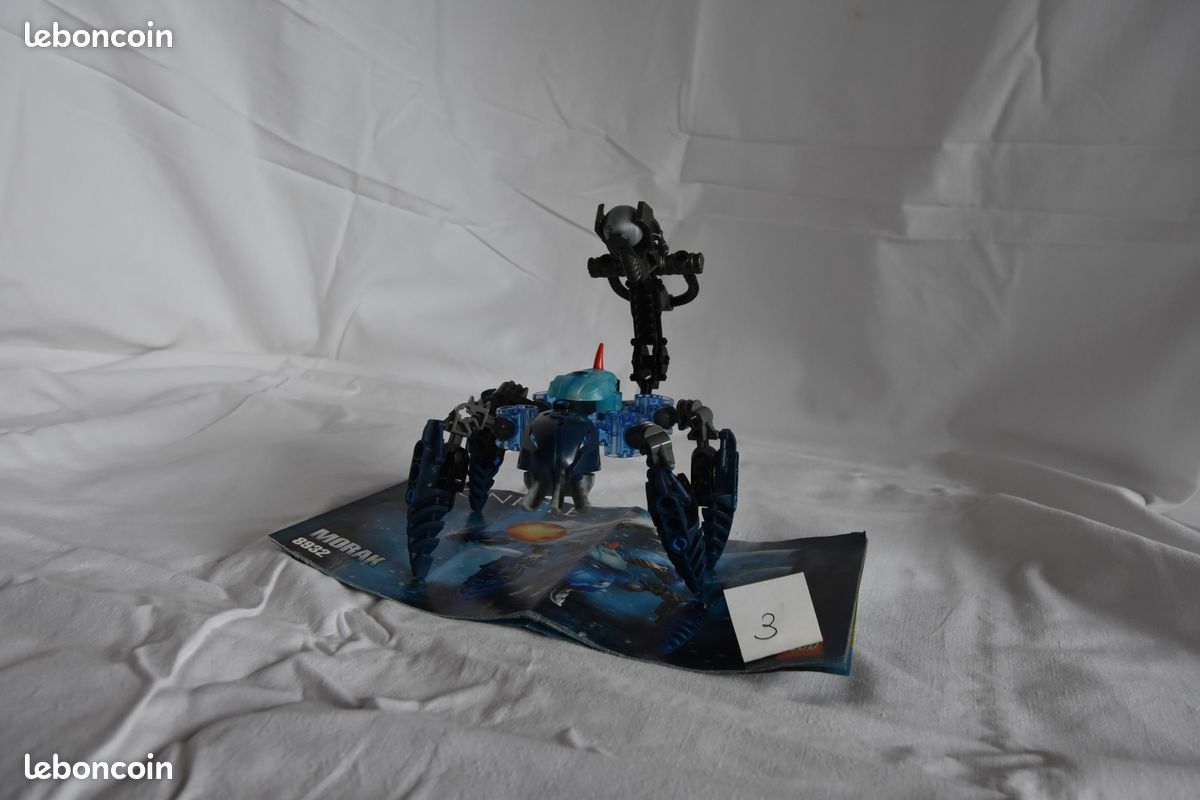 Lot - 8 personnages lego bionicle (image 3)
