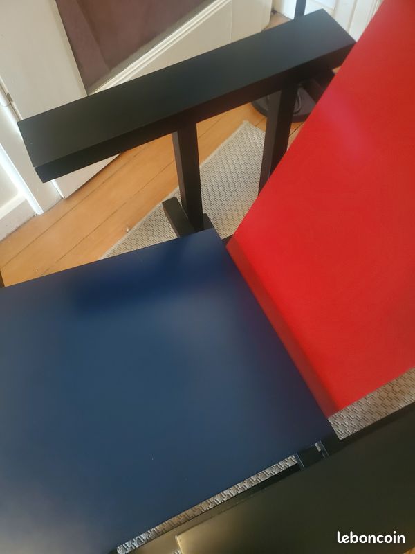 Fauteuil red &blue de Rietveld (image 4)