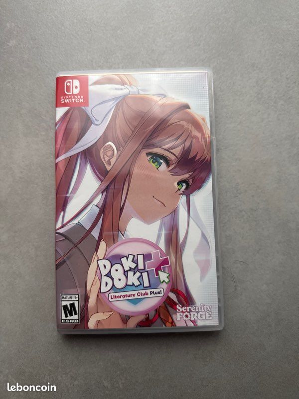 Serenity Forge Ddlc Switch Physical Ddlc Doki Doki Literature