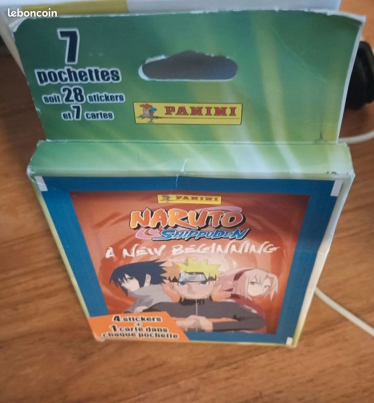 Panini Naruto Shippuden – Blister 10 Pochettes + 1 Offerte – Stickers Et Cartes – 44 Stickers + 11 Cartes – Album 32 Pages Vendu Séparément
