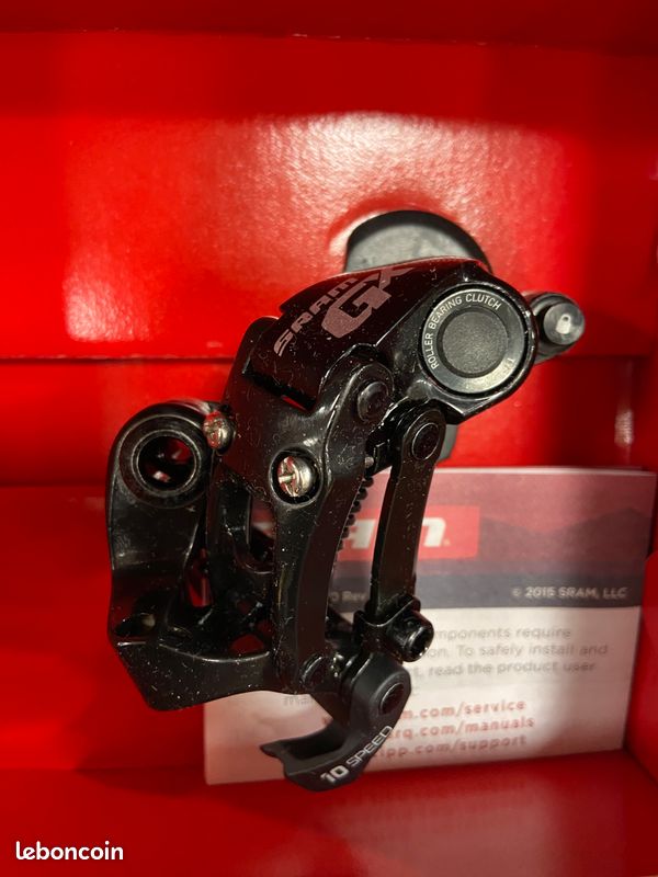 Dérailleur Arrière SRAM RED 10 Vitesses - Cage Courte - Occasion Bon état