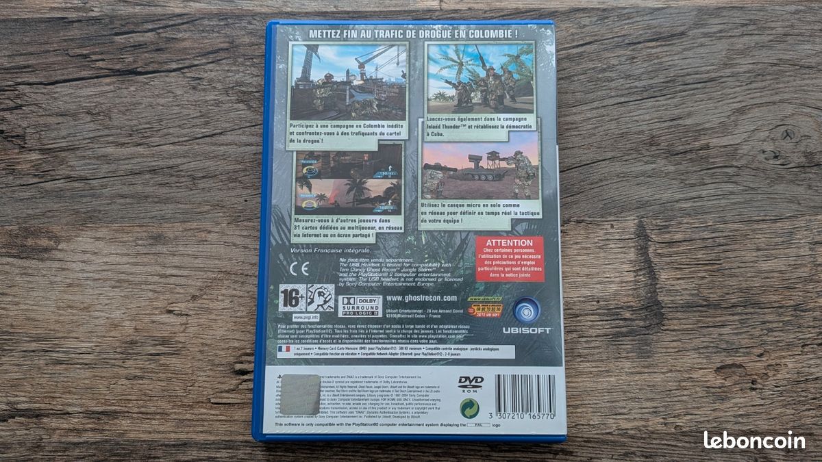 Ghost Recon Jungle Storm - PLAYSTATION 2 PS2 Non