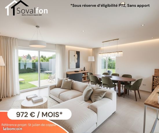 Maison 4 pièces 88 m²