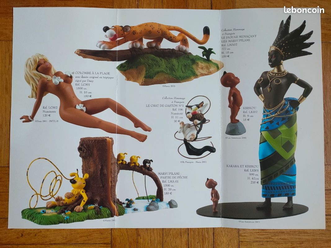 Astérix Leblon Delienne scène « Zizanie » - boîte + certif - Collection