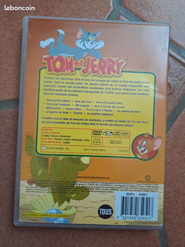 DVD "Tom et Jerry Vol.7" (image 2)