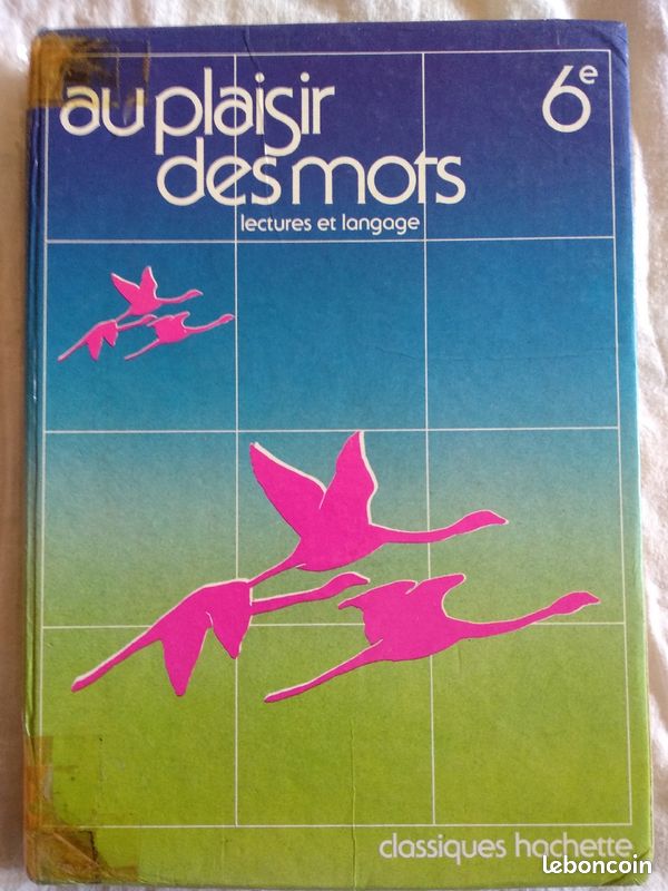 Livre Au plaisir des mots 6e Français Hachette (image 1)