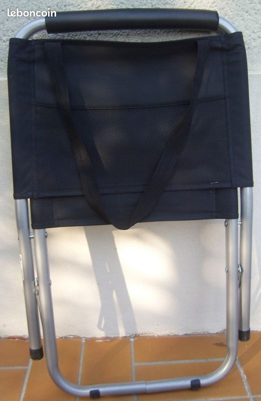 Fauteuil relax avec filets de rangement pêche camping c. NEUF (image 7)