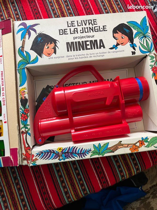 Projecteur Minema + Vues Le Livre De La Jungle – Meccano France (Occasion, Vintage)