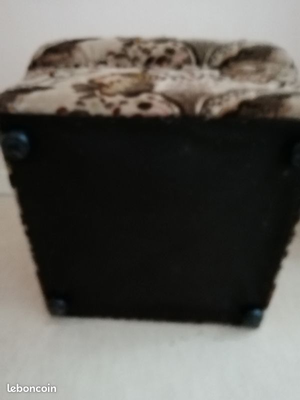 Pouf velours de gêne (image 2)