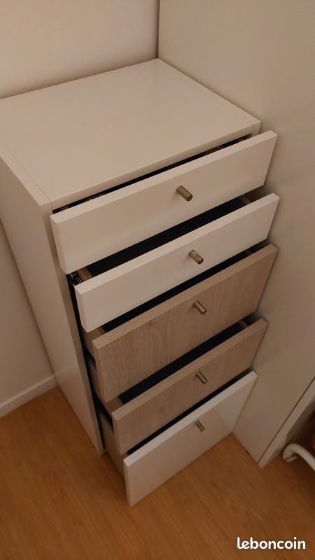 Dressing complet Armoires & Commodes Spaceo Leroy Merlin – Excellent État (image 15)