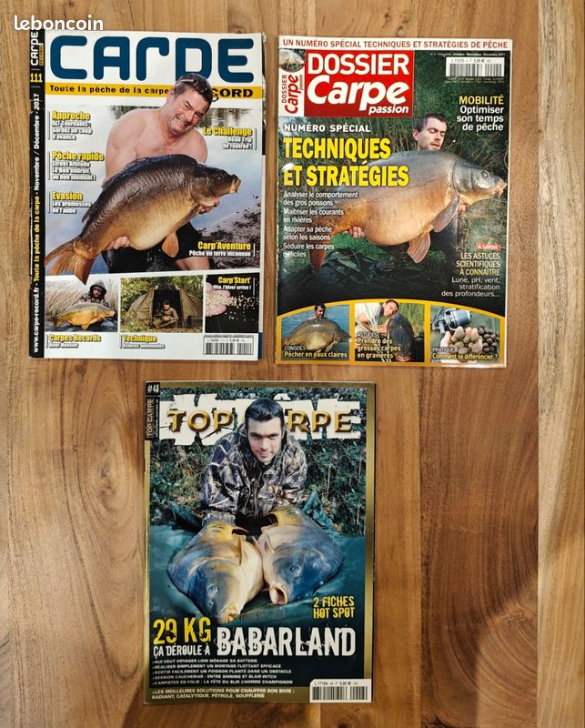 Magazines pêche carpe (image 1)