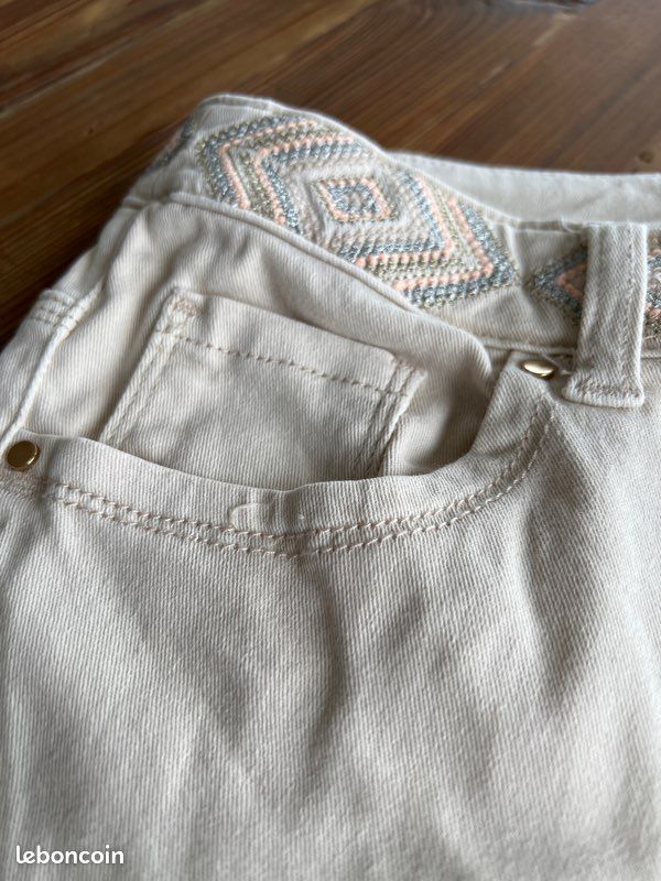 Pantalon droit scottage (image 2)