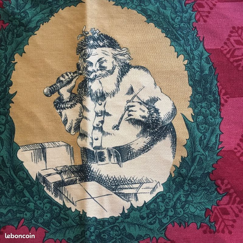 BEAUVILLÉ NAPPE MODÈLE CHRISTMAS 170 X 170 NEUVE
