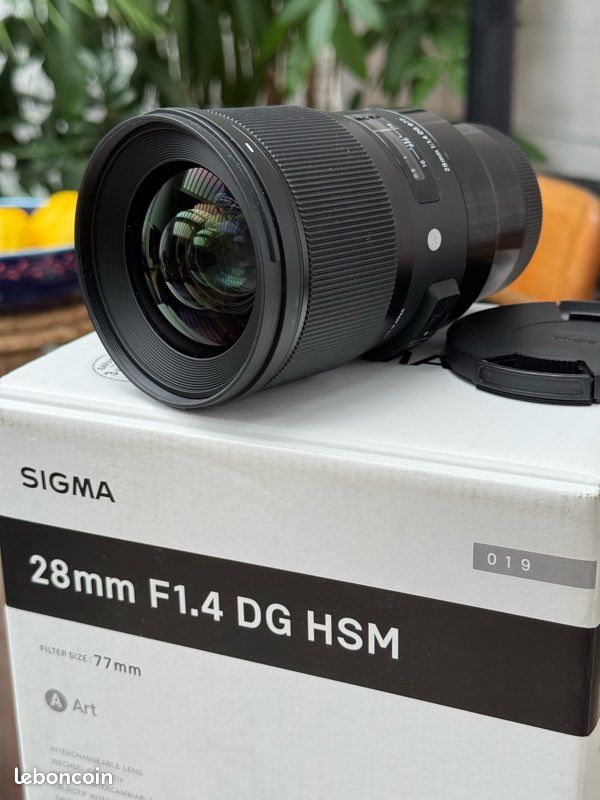 Objectif SIGMA 28mm DG HSM L-mount Photo, audio vidéo