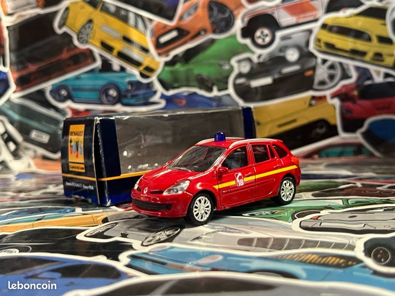 Norev SB 1/43 - Renault Clio 2003 Pompiers 18