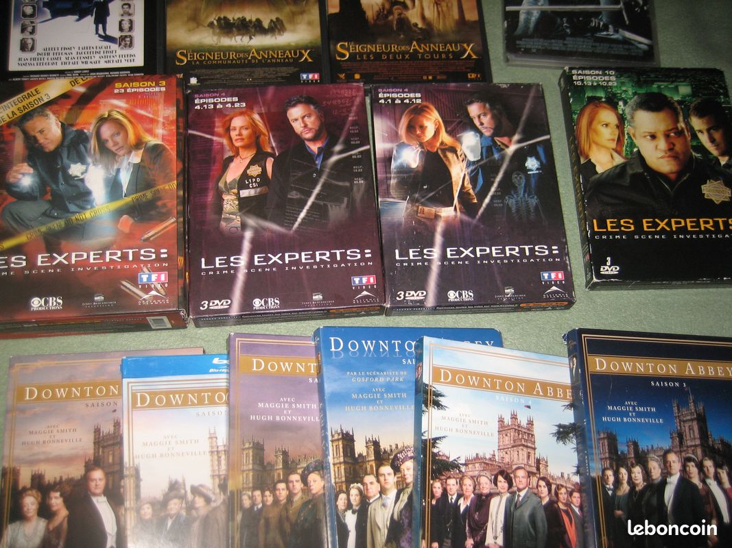 Dvd dowton abbey , agatha christie , les experts , hercule poirot (image 3)