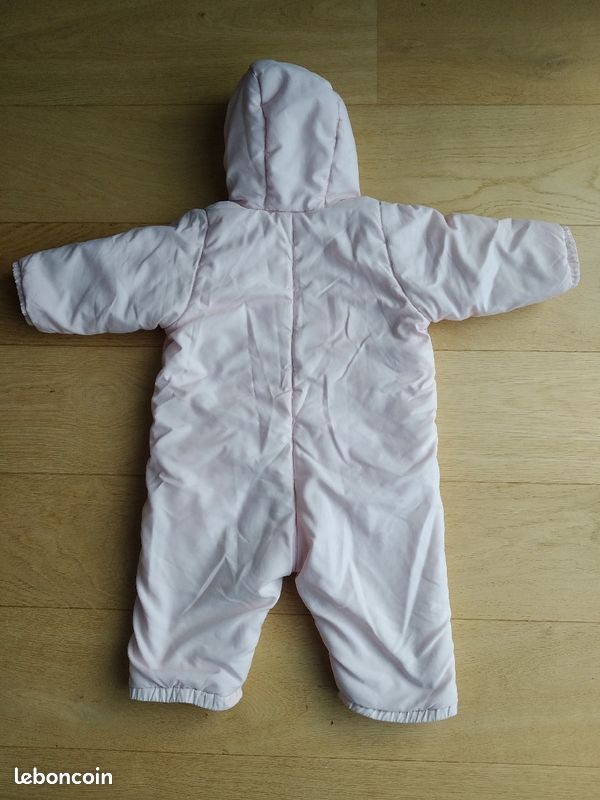 Manteau combinaison pilote fille 18 mois PETIT BATEAU (image 3)