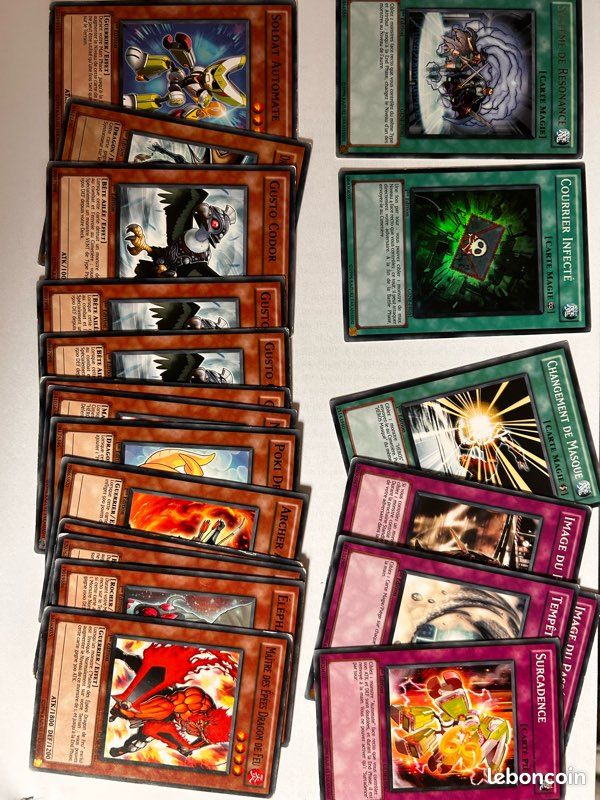 Lot cartes Yu-Gi-Oh dans un bon état (image 8)