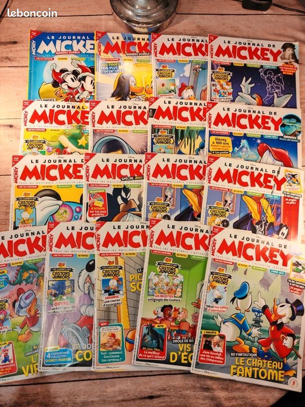 Lot de 17 ouvrages, Le Journal de Mickey (image 1)