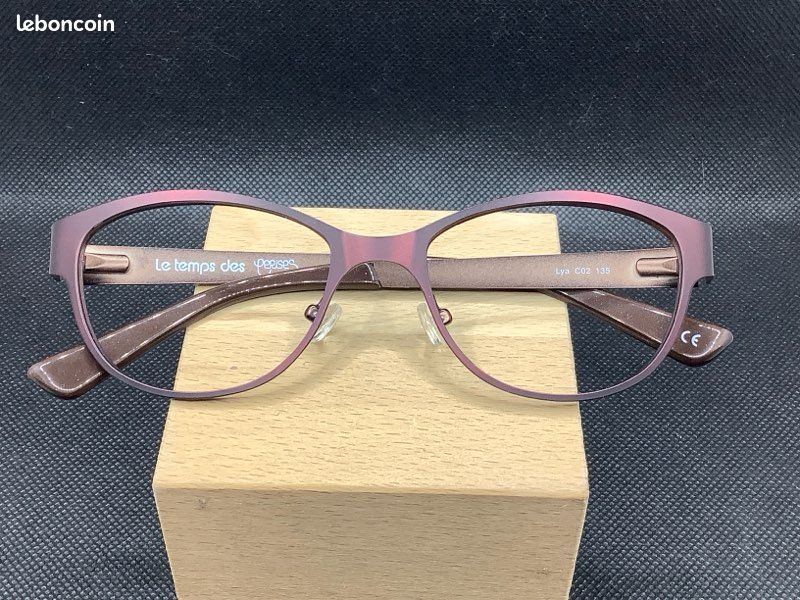 Monture de lunette métal Le temps des cerises coloris mat