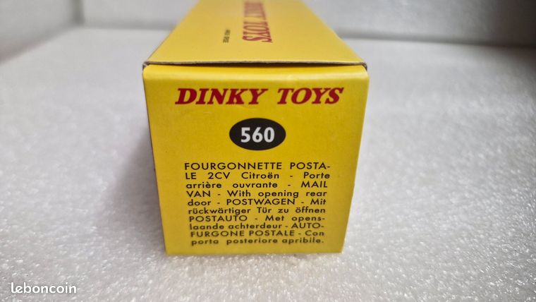 CITROËN 2CV FOURGONNETTE la poste dinky toys norev solido 1/43 EUR 12