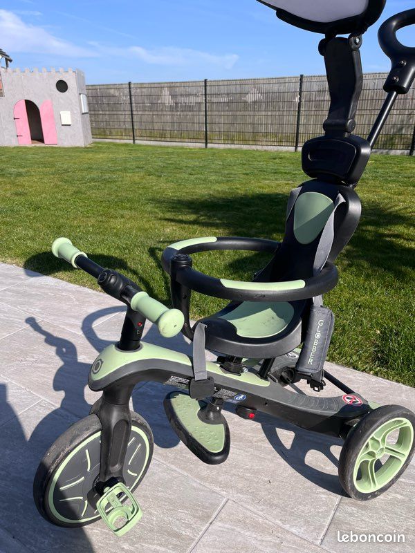 Tricycle globber vert (image 1)