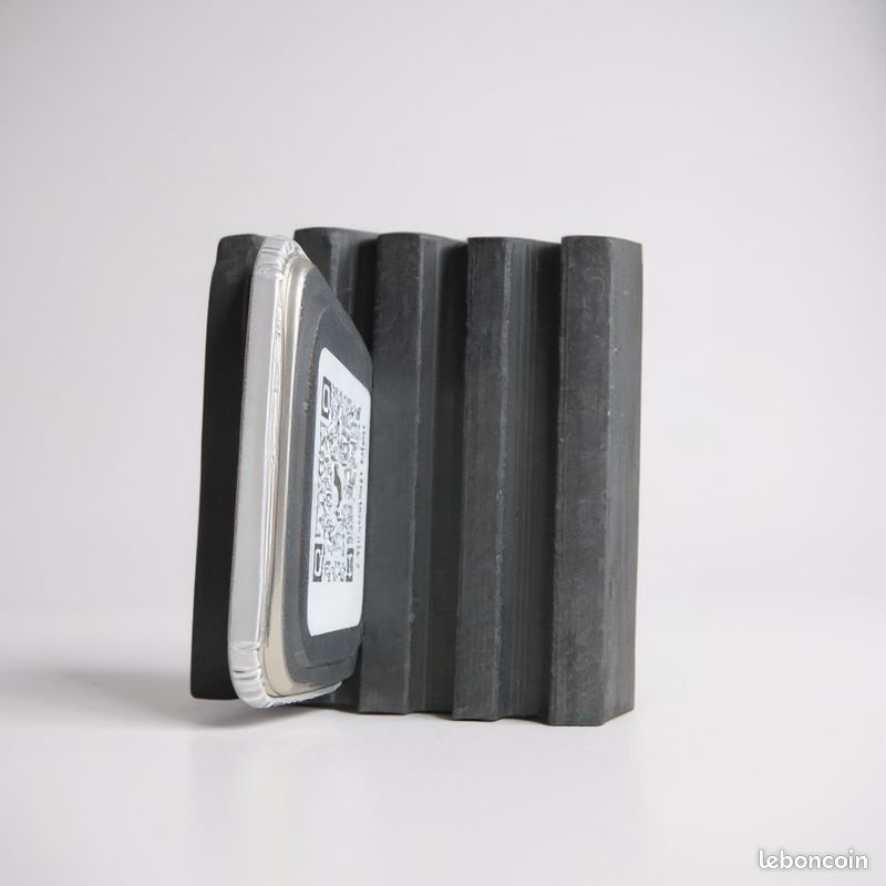 Magnet de la souris Samoise avec un QR code au dos qui vous dirige sur la fiche de la race de la souris (image 6)